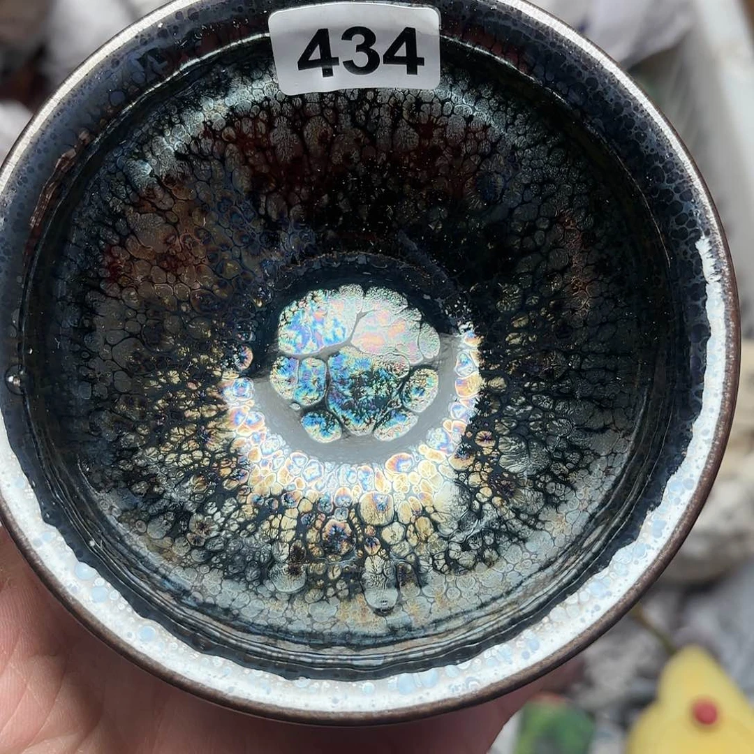 茶盏微瑕建盏主人杯一只