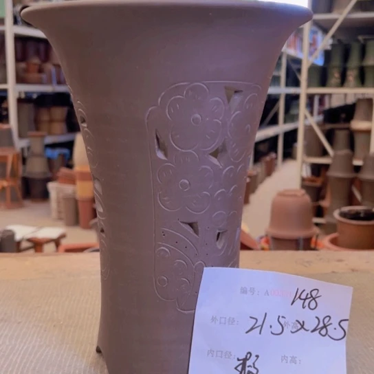紫砂花盆紫紫砂盆