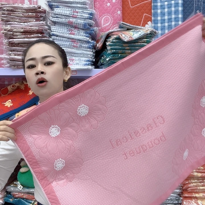 棉粉色牡丹花纯棉