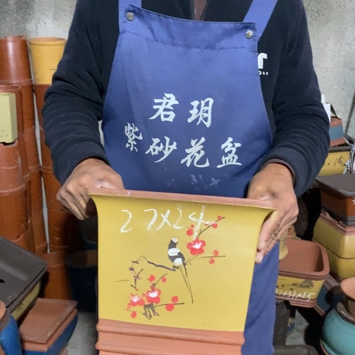 紫砂花盆紫砂花盆盆栽花卉苗木种植