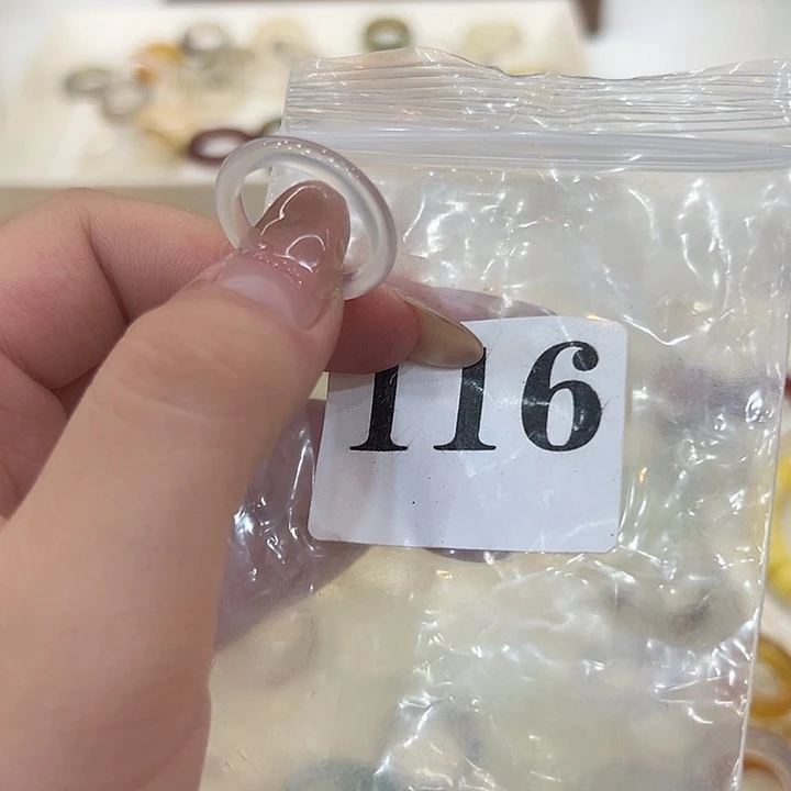 合金戒指玛瑙/玉髓116港14