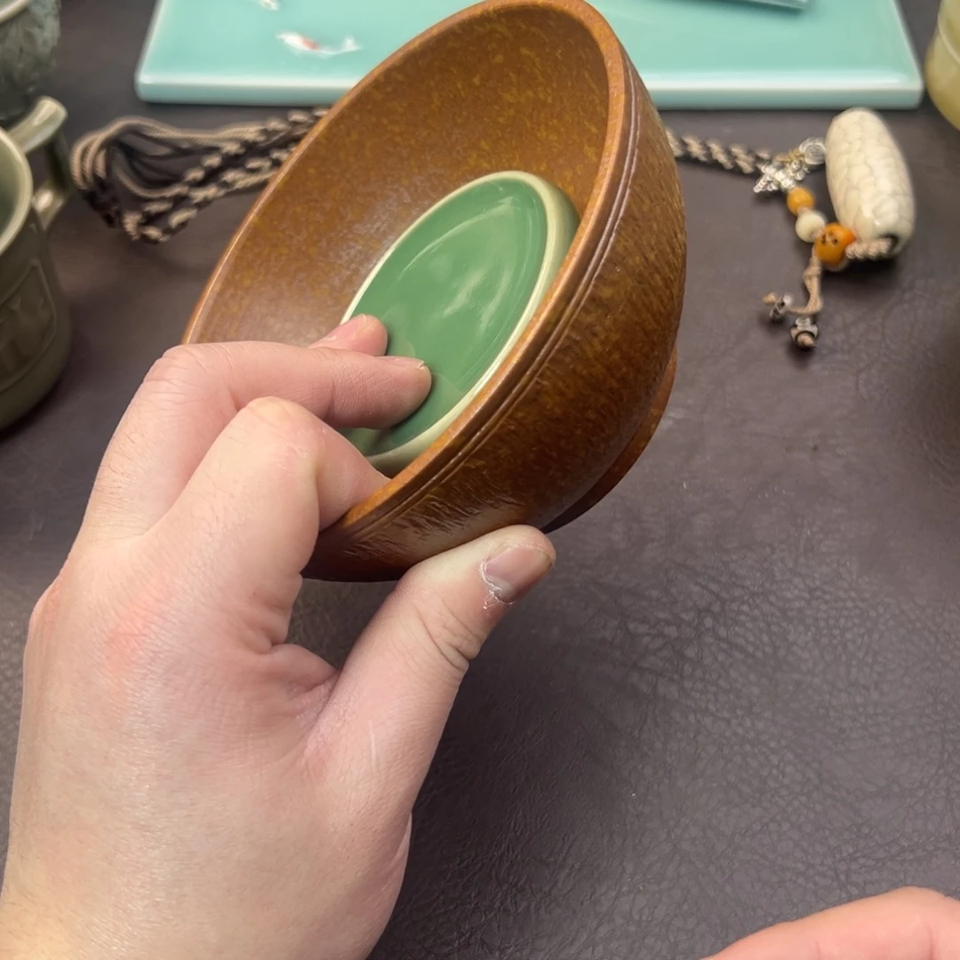 青瓷茶器青瓷茶器微瑕