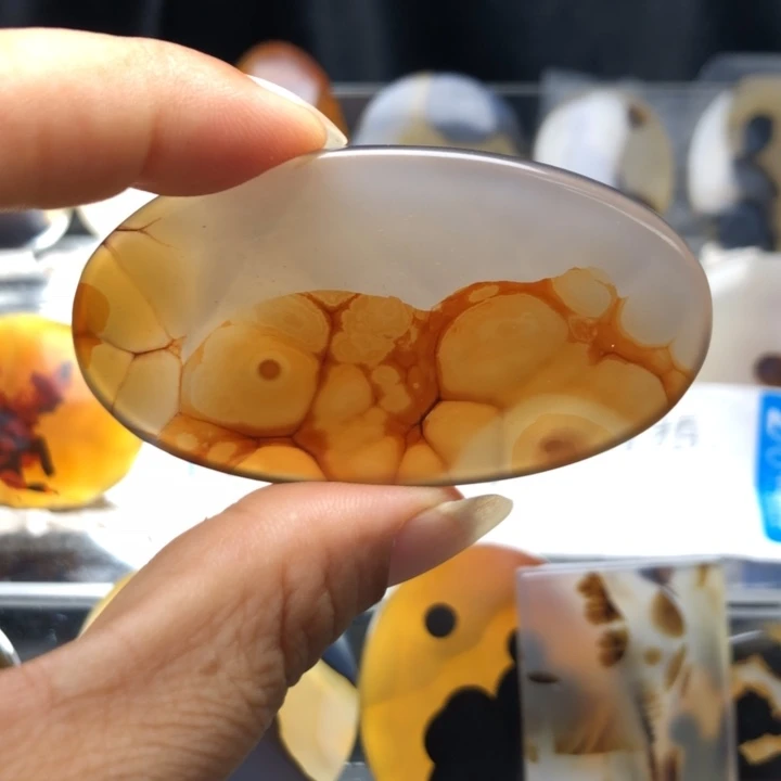 合金玛瑙/玉髓珠宝奇石157