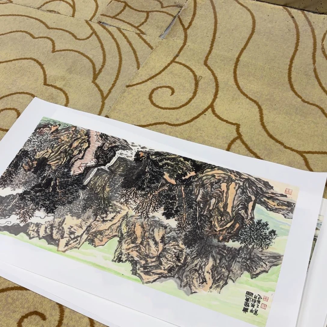 国画龙*许永州三尺李欣主播