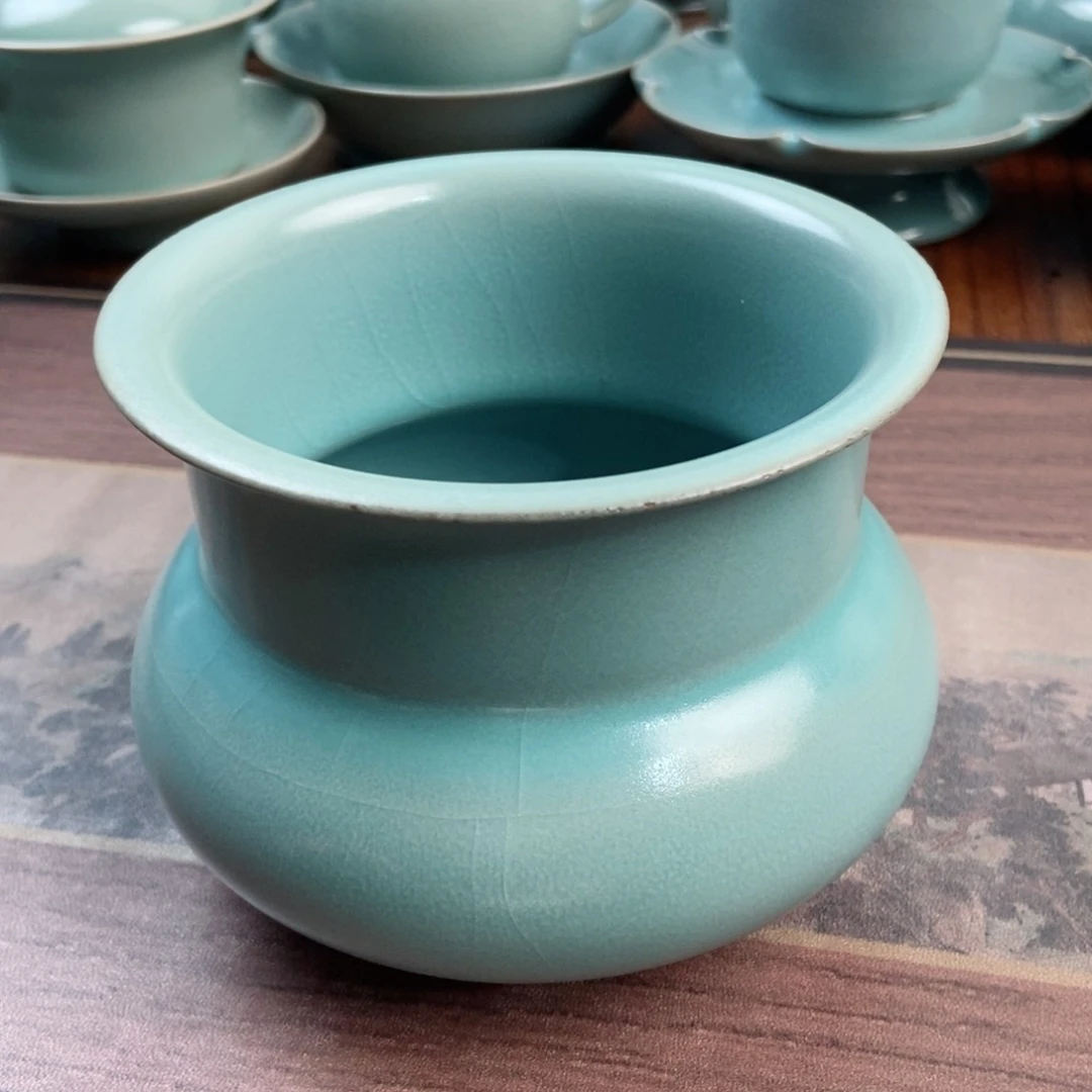 摆件原产地原矿汝瓷～茶器