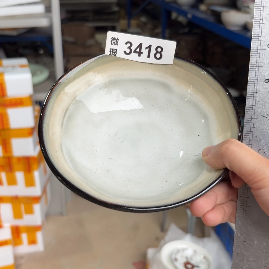 陶瓷3418 微瑕陶瓷餐具2个