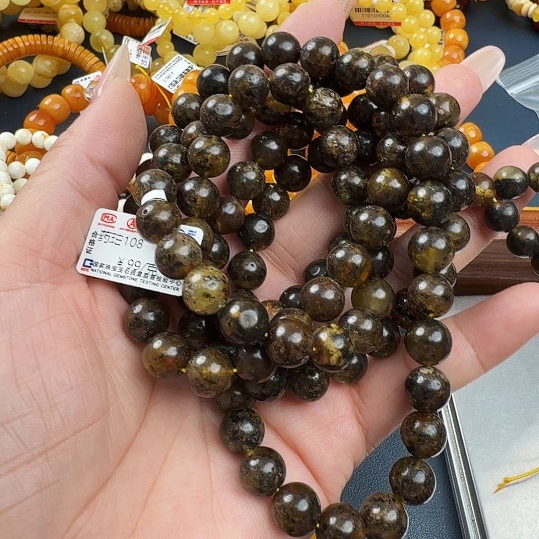 琥珀未镶嵌珠宝奇石