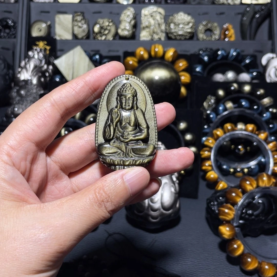 未镶嵌黑曜岩珠宝奇石