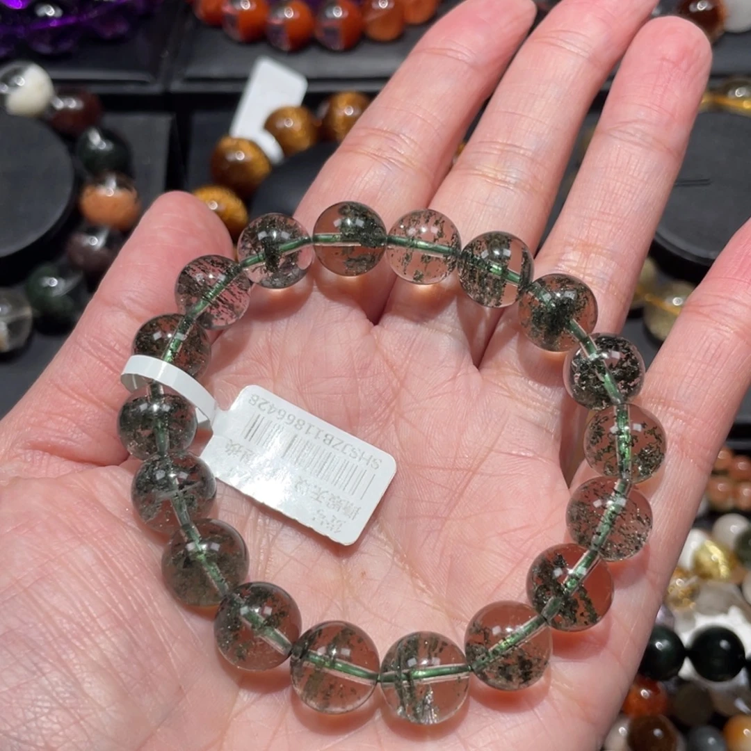 手链未镶嵌水晶绿幽灵11mm