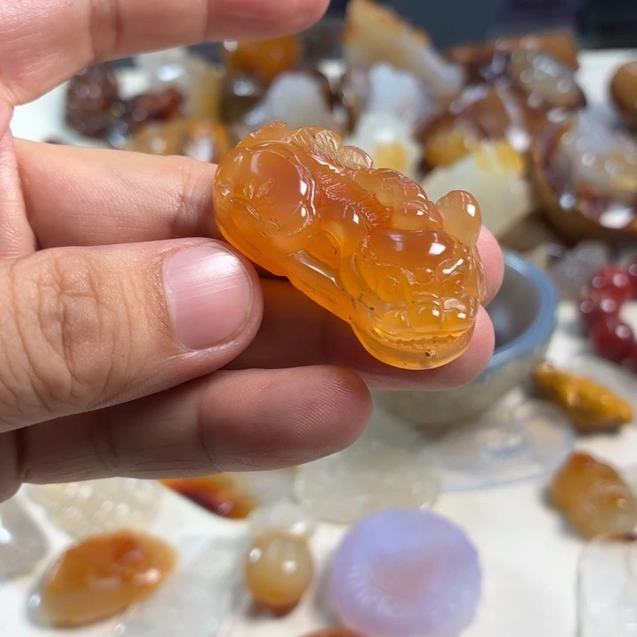 玛瑙/玉髓未镶嵌吊坠(不含链)