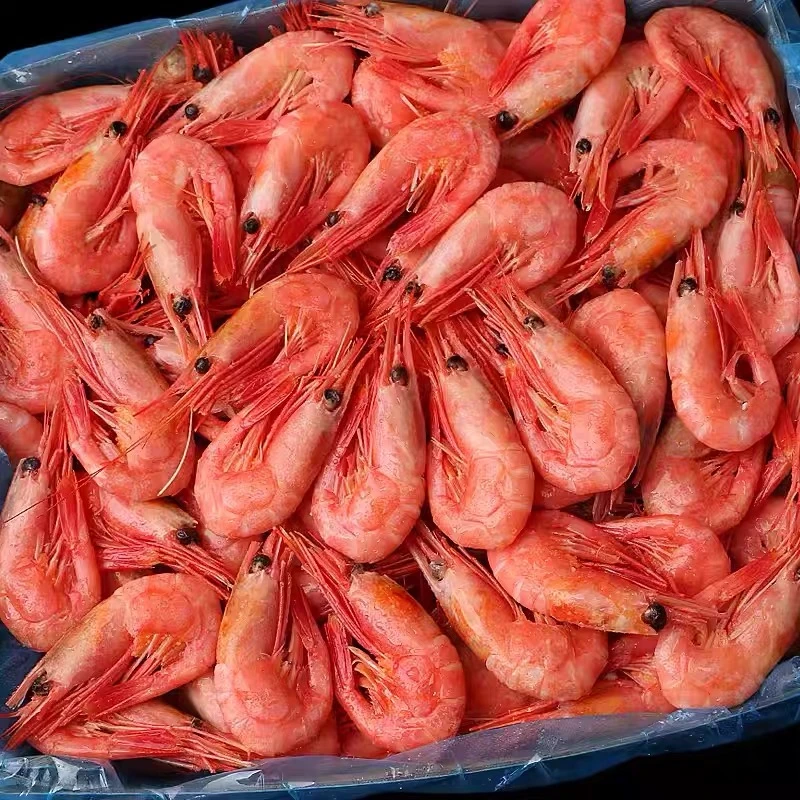 【顺丰明日达】3斤北极甜 头腹混合北极甜虾 化冻即食  今年新货