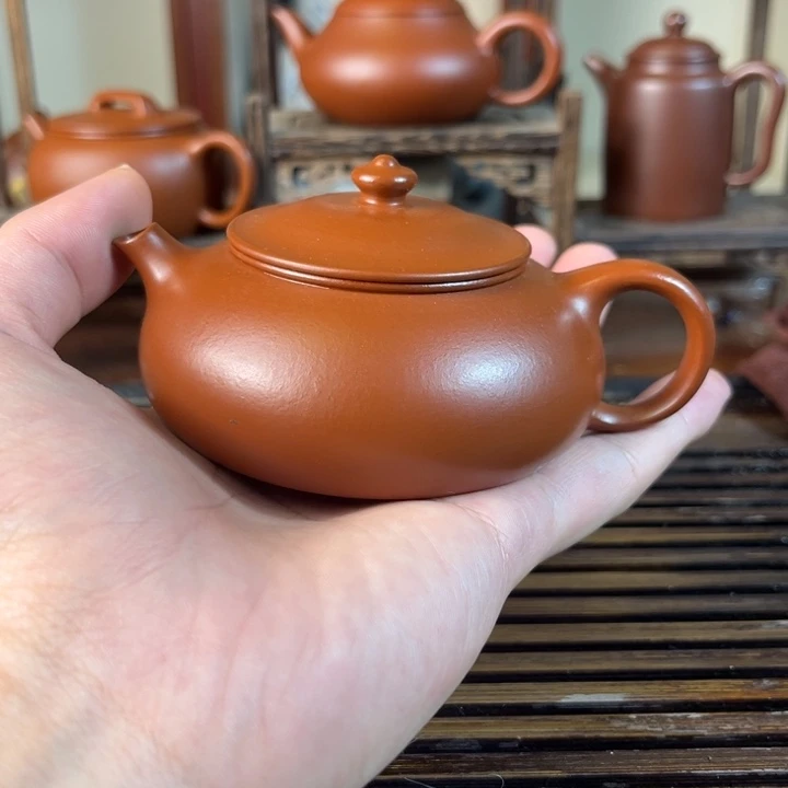 茶壶紫砂原矿紫砂手工制作