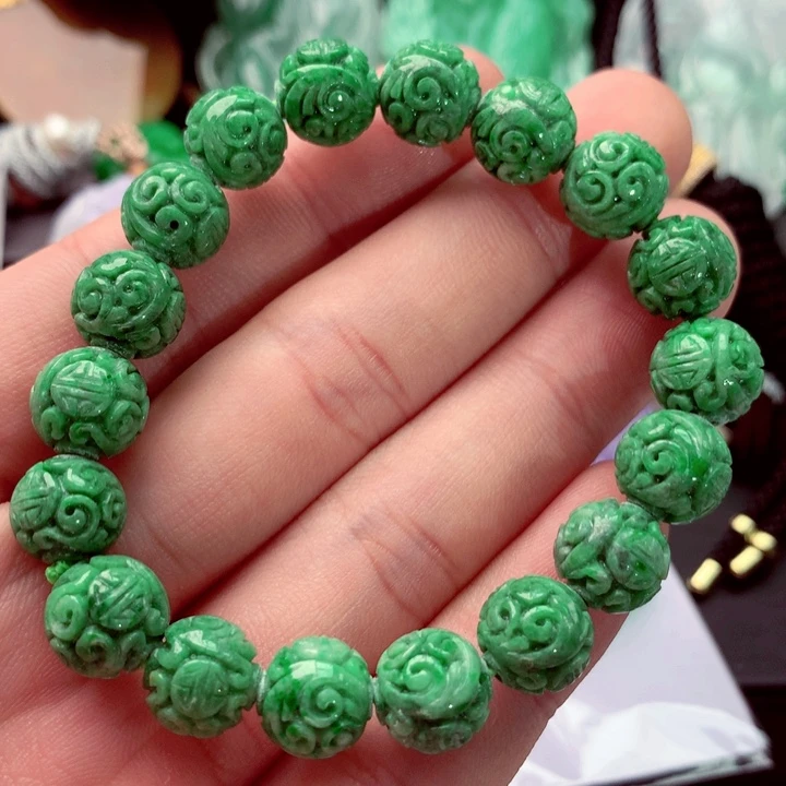 未镶嵌手链翡翠A货