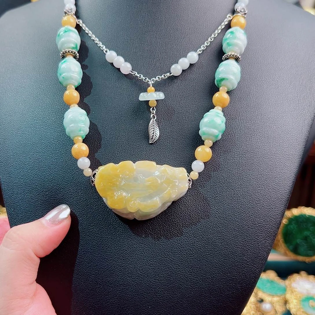 925银珐琅锦钰原创设计款项链