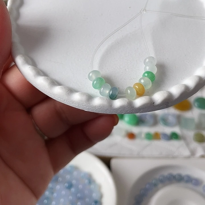未镶嵌手链翡翠翡翠
