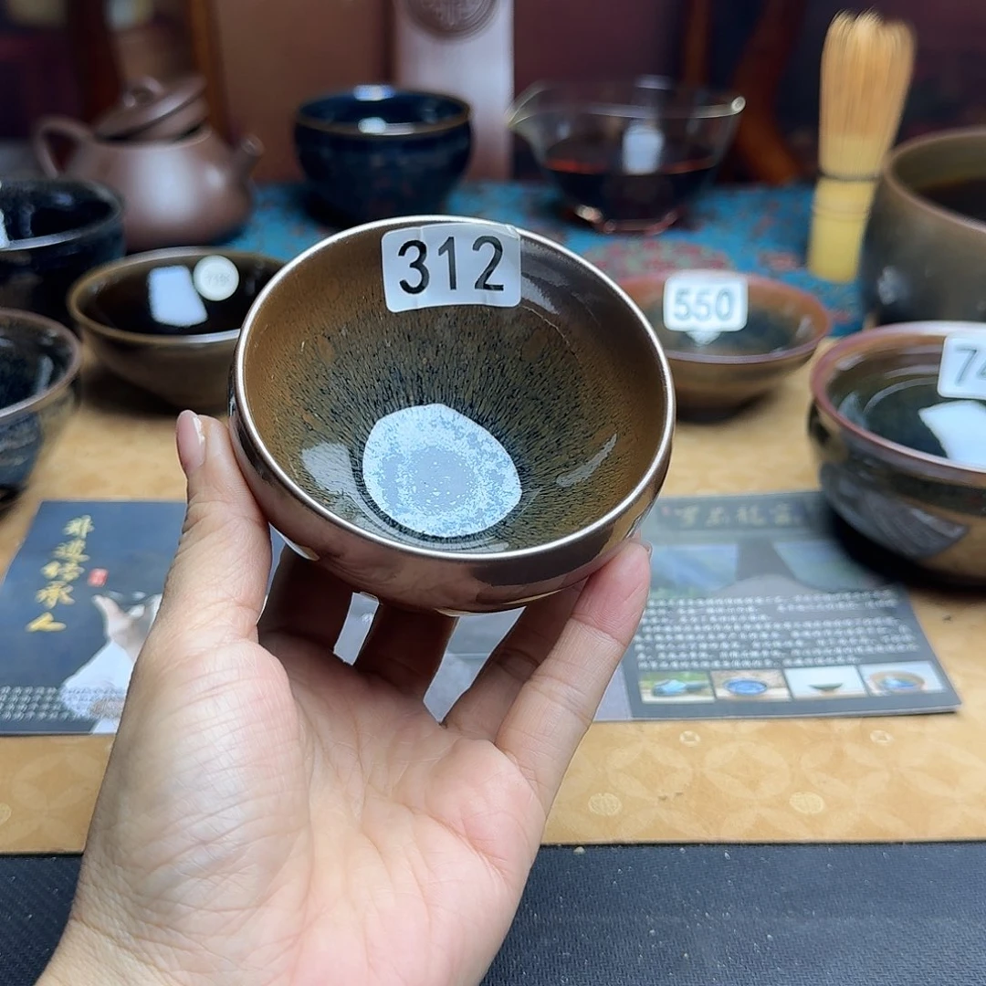 茶盏312 柴烧手工主人杯