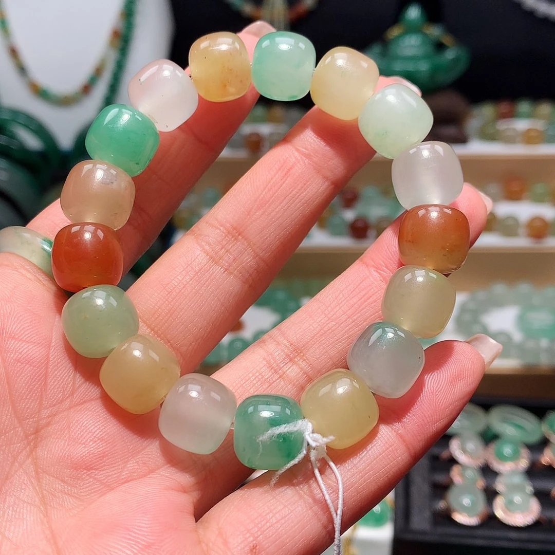 石英质玉合金手链