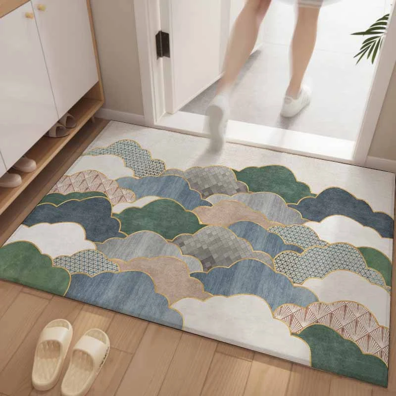 005【60*90cm】家用可裁轻奢简约风入户大门垫适用于门厅卧室宿舍
