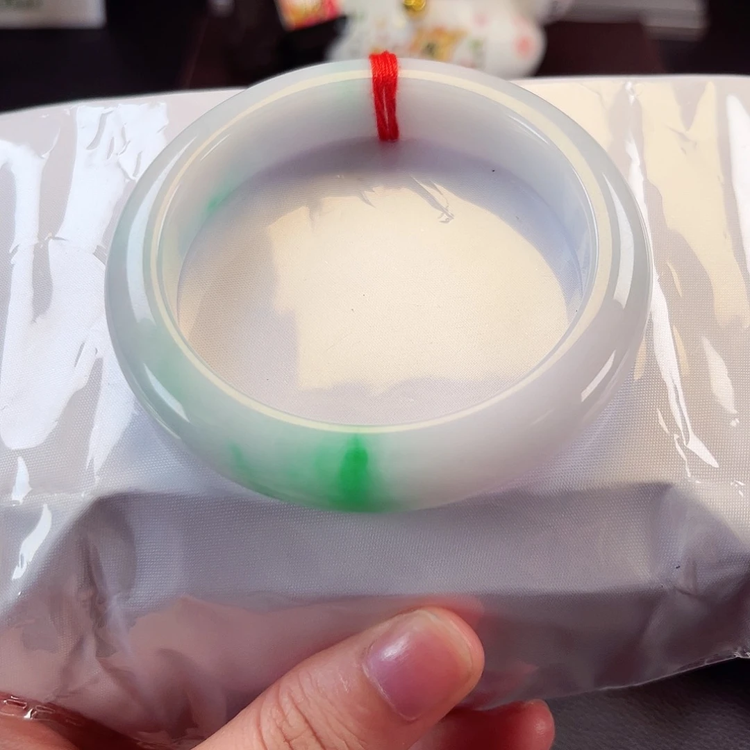 翡翠未镶嵌手镯5号链接