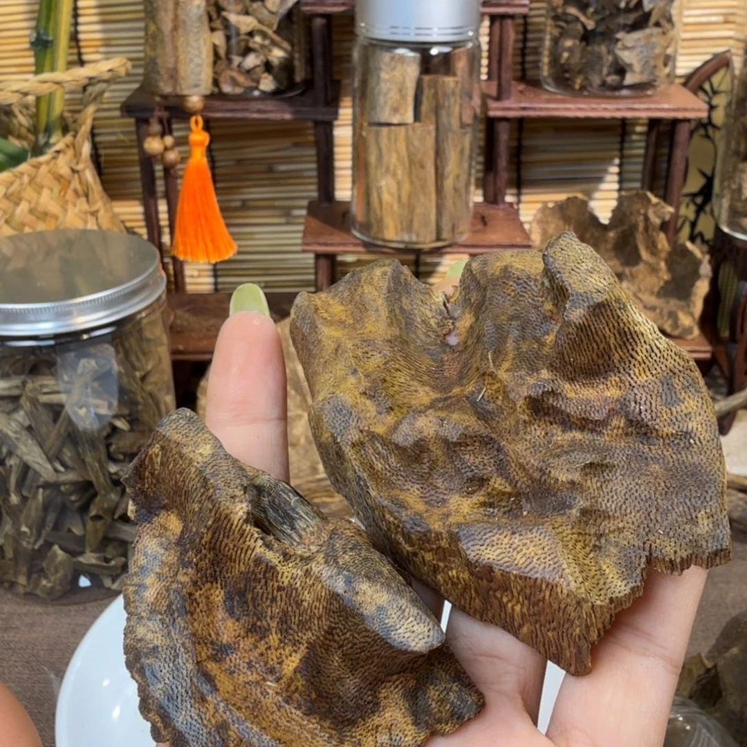 沉香沉香碎屑沉香包头38g