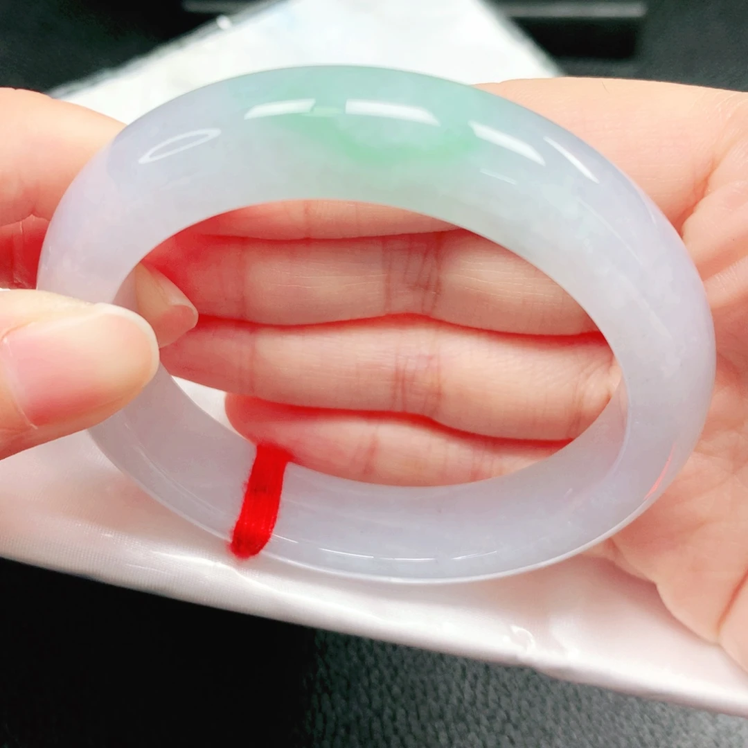 翡翠未镶嵌手镯56圈