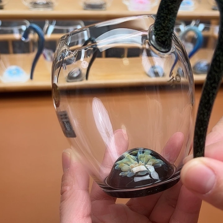 小***豆吸管款水晶玻璃星悦