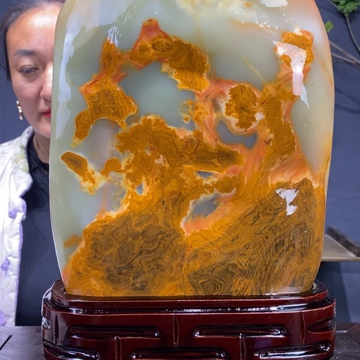 石材精品古青石摆件