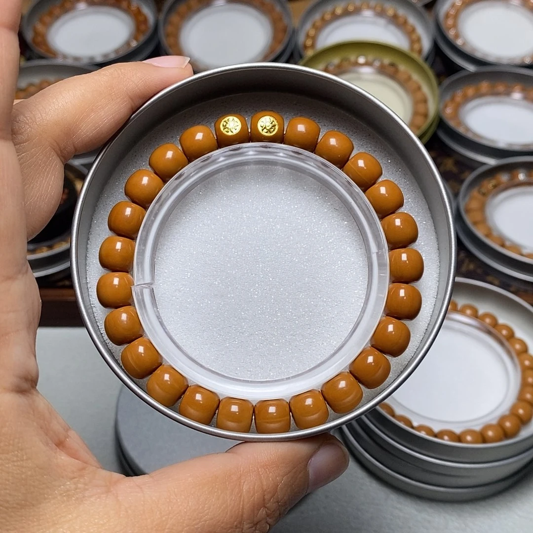 猴头核桃手串79号18k双标超小老型9左右