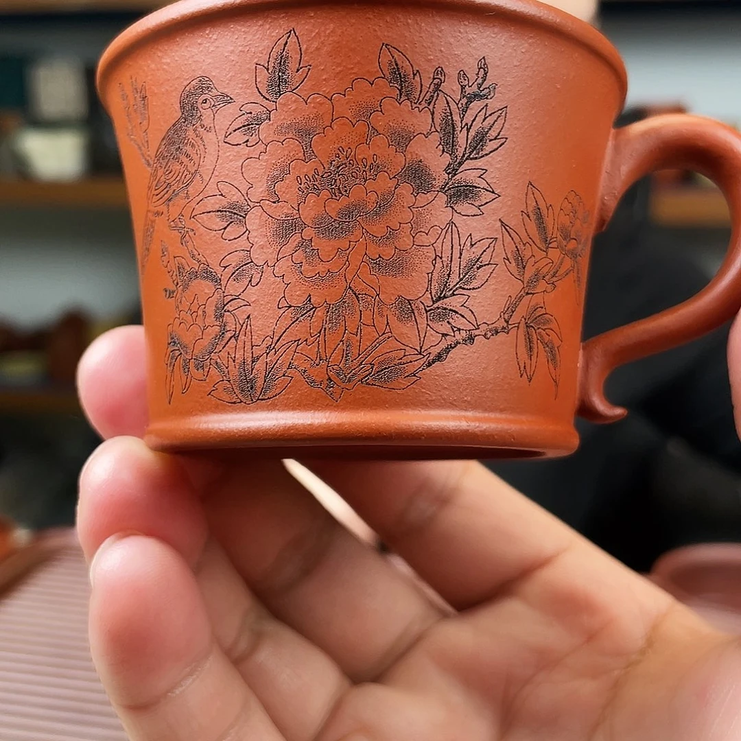 紫砂茶杯今天下午