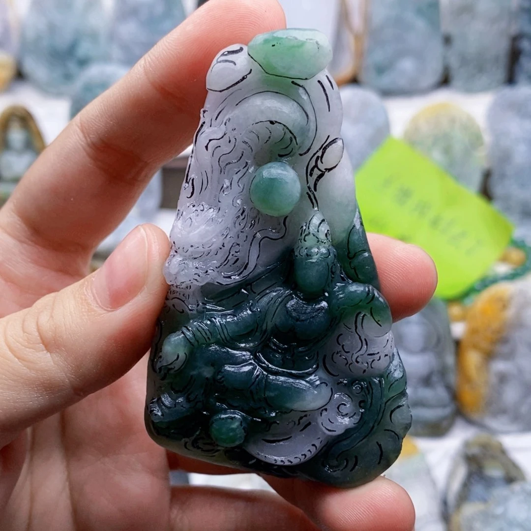 未镶嵌定制翡翠澄*定制挂件专属链接