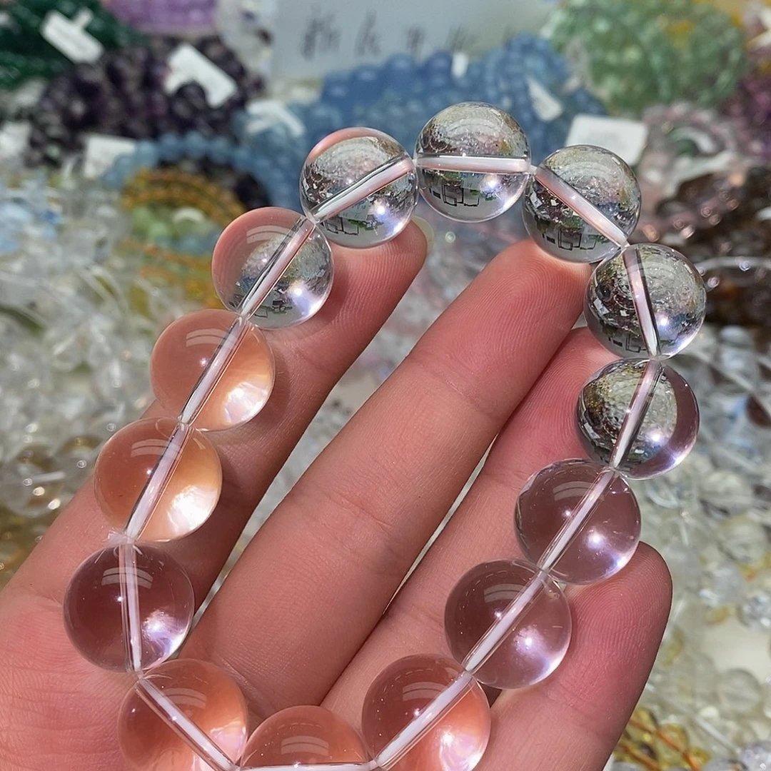 嘉***木水晶手链未镶嵌水晶