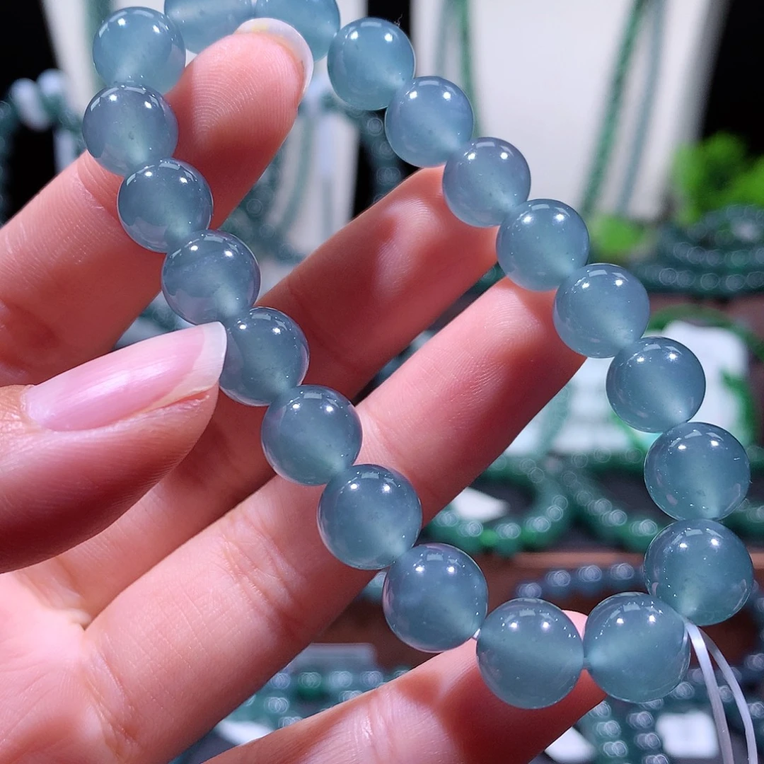 翡翠未镶嵌手链天然a货翡翠手串天然a货翡翠手串1