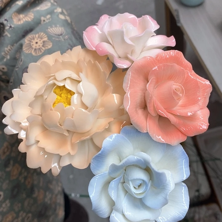 摆件陶瓷制品生产