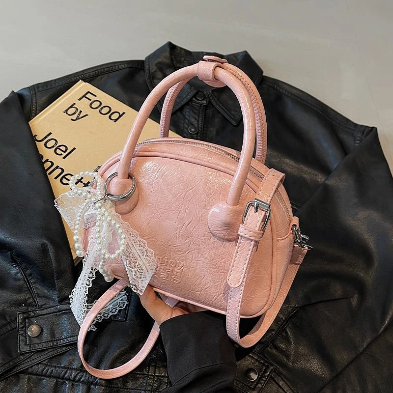 高级感手提包包女式2025新款流行质感单肩包时尚百搭通勤斜挎小包