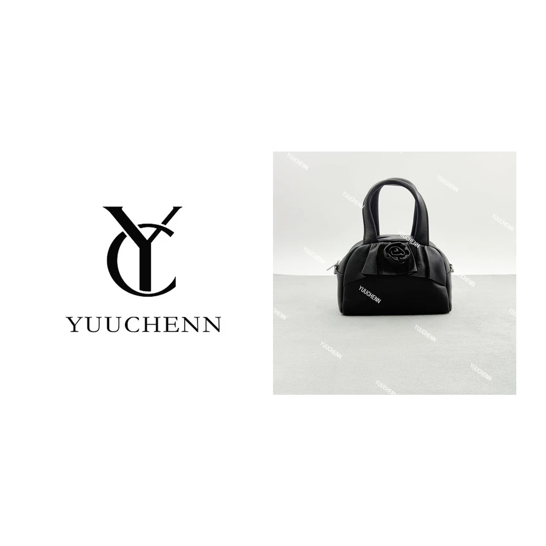 YUUCHENN/20cm原创设计高定真皮包 HH7153