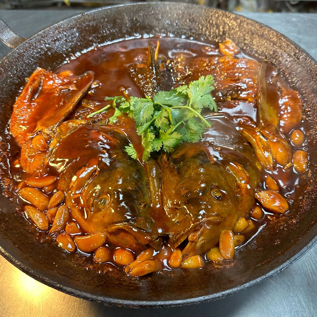 绝味招牌生焗鱼头制作教程