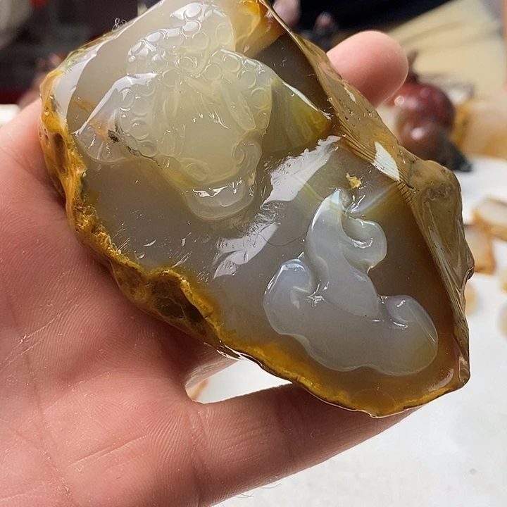 玛瑙/玉髓未镶嵌颈饰