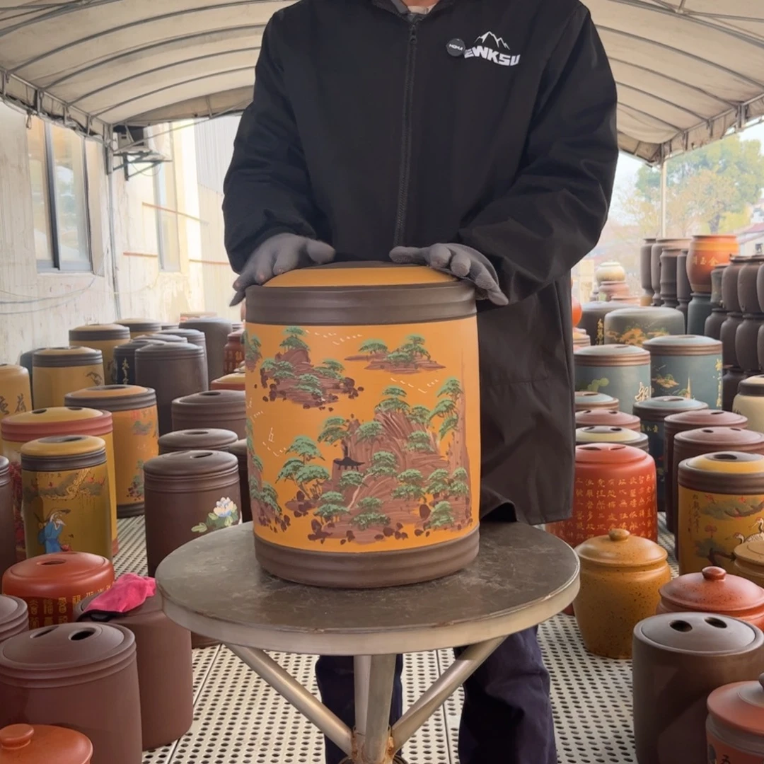 紫砂茶叶罐茶叶罐