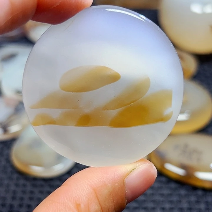 未镶嵌玛瑙/玉髓珠宝半成品