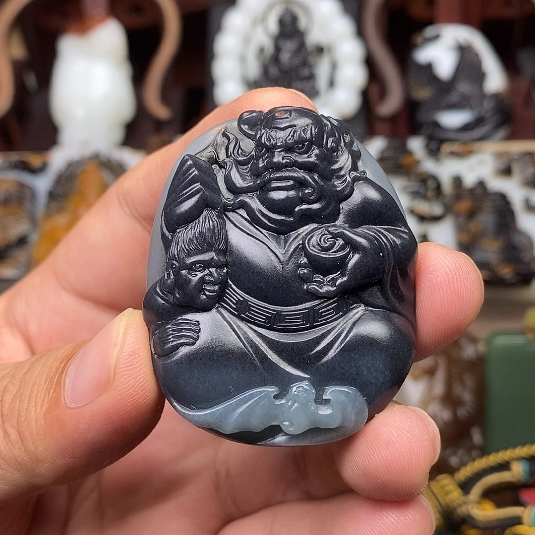 沧***8和田玉未镶嵌颈饰