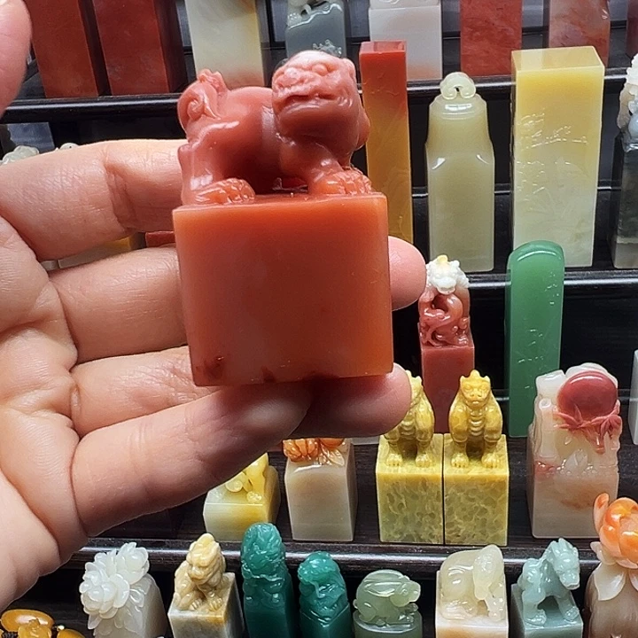 印石寿山石寿山石手工雕刻