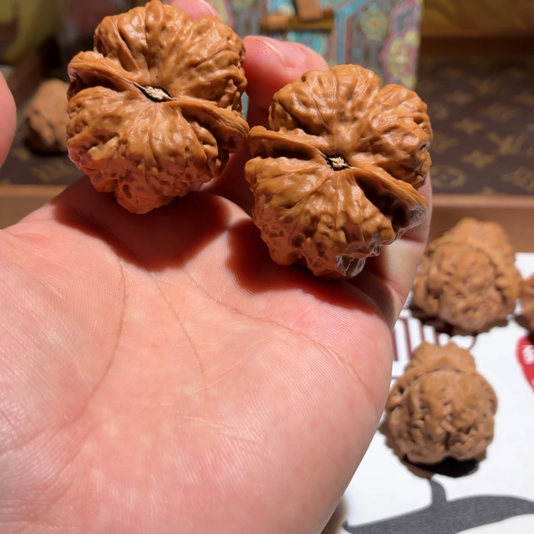 文玩核桃把件蛤蟆头A01