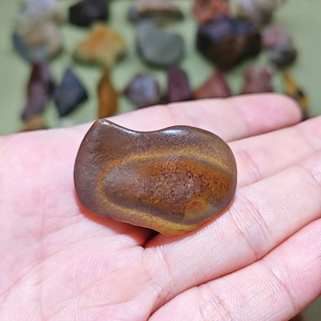 石材戈壁石手把件摆件