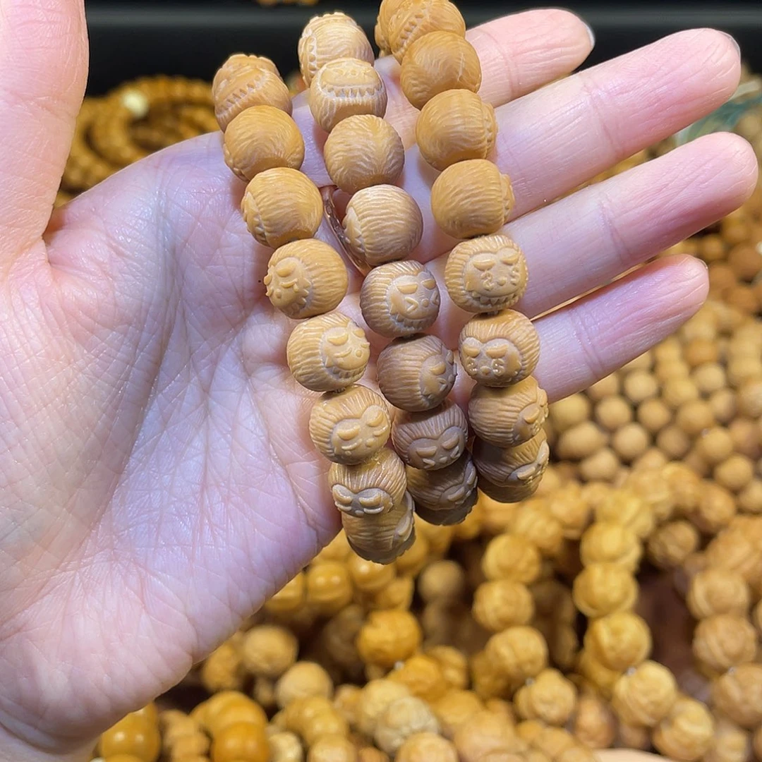 猴头核桃吊坠微瑕非全品介意勿拍