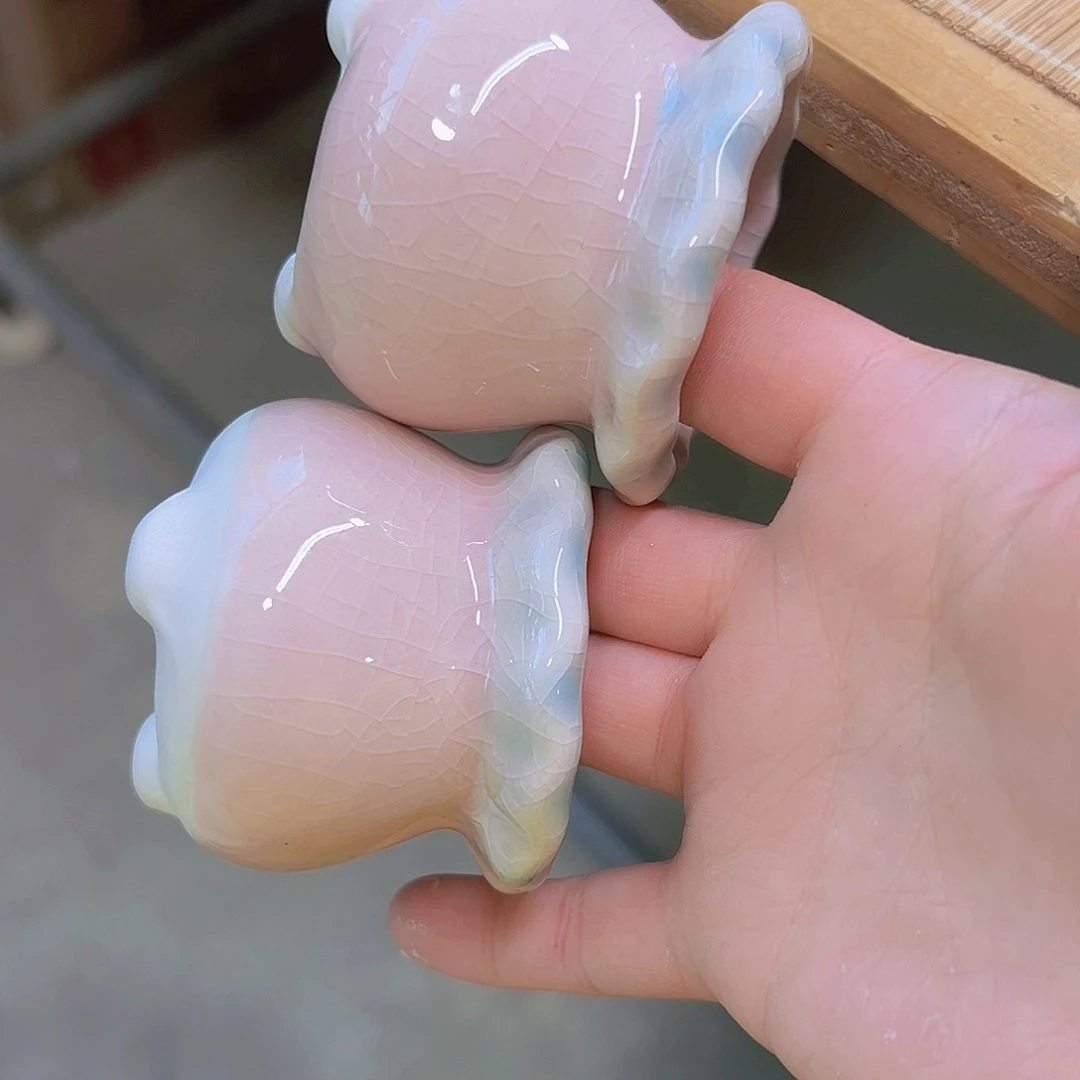 红陶 陶瓷花盆当场满12包邮