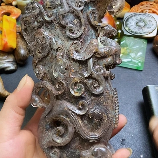 飞***天紫金钵盂菩提吊坠