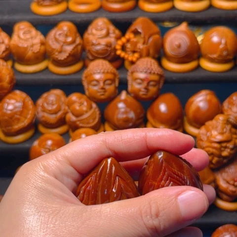 核桃手串/手链王*清橄榄核