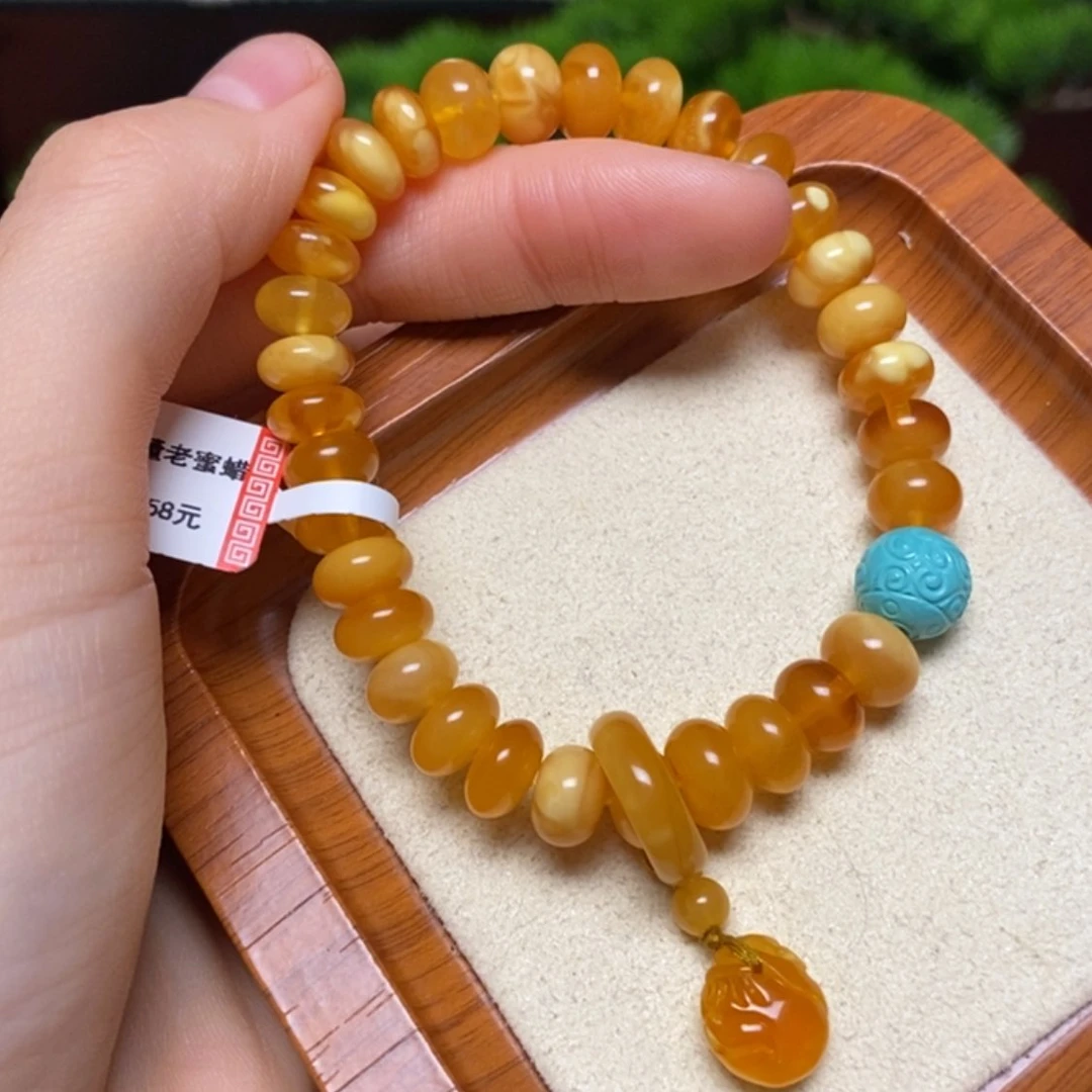 【闪购商品】手链蜜蜡未镶嵌手串