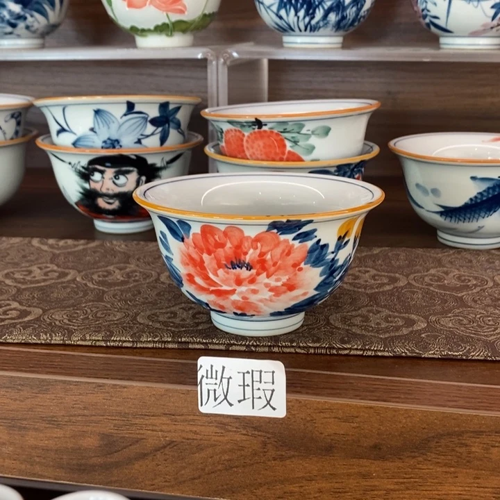 釉下老陶泥手工绘制