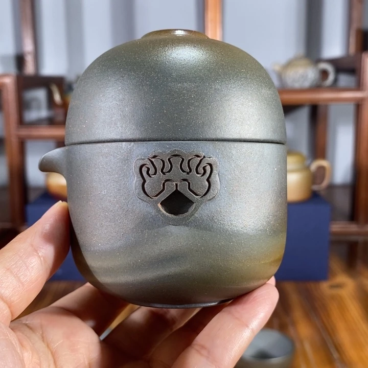 茶杯紫砂160cc快客 底槽清